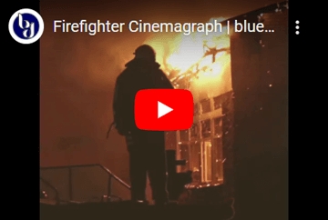 Firefighter Cinemagraph | bluedress INTERNET MARKETING